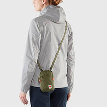Плечова міська сумка Fjallraven High Coast Pocket, 0.8 л (620/Green), фото 4