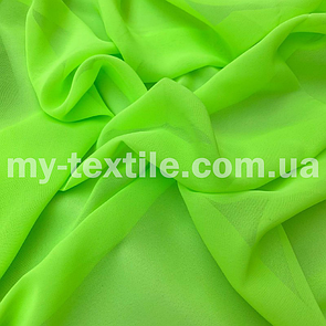 Шифон Салатовий