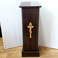 Церковний ящик для пожертвувань з ДСП (30*30*90 висота)
