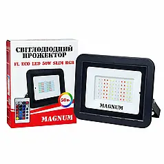 Світлодіодний прожектор MAGNUM FL ECO 50W RGB IP65 90018141 Світлодіодний п