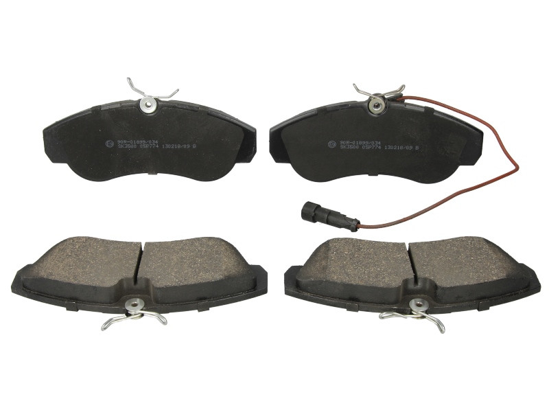 Колодки тормозні передні Raiso(Швеція) Citroen Jumper, Сітроен Джампер (З Датчиком)  94-  #RP1426 UAOIUUD4, фото 1