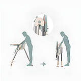 Стілець для годування на коліщатках 2в1 Terrio “Fudy” Рожевий, фото 10