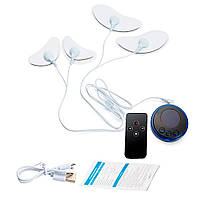 Мікрострумовий масажер EMS для обличчя з ефектом ліфтинг  Чорний