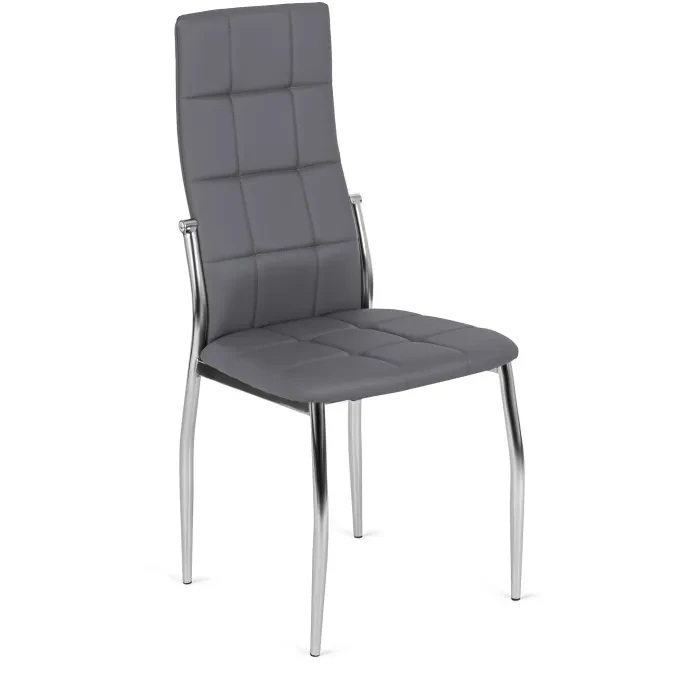 Стілець кухонний MEBEL ELITE MOLLY, екошкіра:  сірий, фото 1