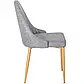 Стілець MEBEL ELITE TORINO, тканина: Сірий, фото 9