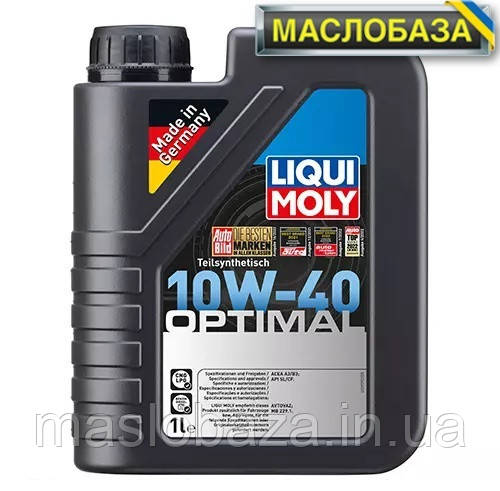 Напівсинтетичне моторне масло - Optimal SAE 10W-40 1 л.