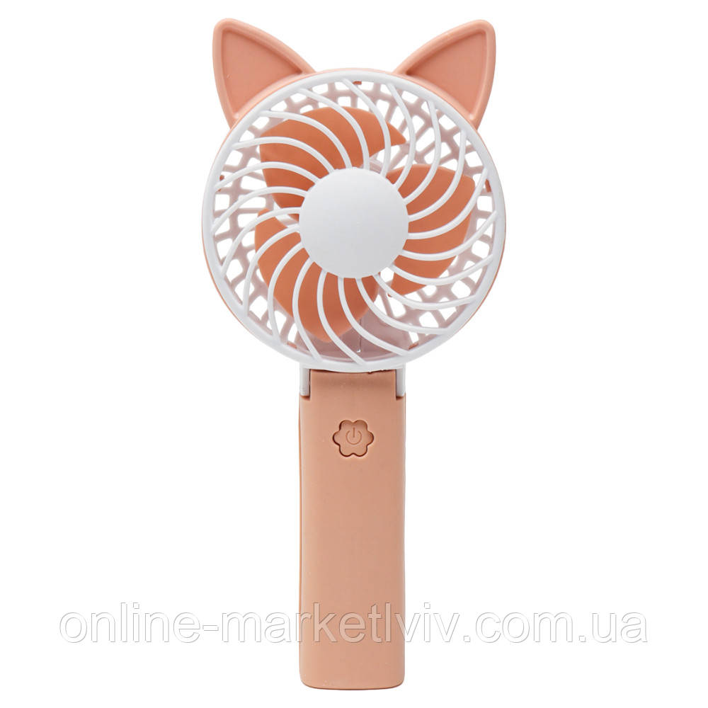 Портативний міні вентилятор Мультфільм Cat з USB / Ручний вентилятор / Маленький вентилятор