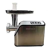 М'ясорубка Grunhelm AMG2634ASSJ Домашня м'ясорубка електрична з соковижималкою Побутова м'ясорубка