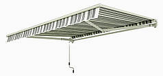 Маркіза для тераси White/Grey Gutroof 400x300 см