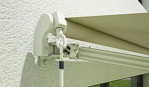 Висувний навіс маркіза бежевий Gutroof 400x300 см, фото 4