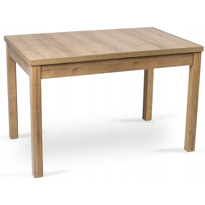 Стіл розкладний MEBEL ELITE SKUBI 120-160х75 см, дуб рив'єра, фото 1