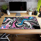 Великий килимок для мишки та клавіатури SA 01 900*400*4 мм, фото 4