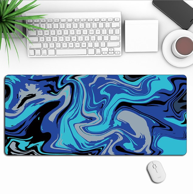 Великий килимок для мишки та клавіатури SA 21 900*400*4 мм, фото 1