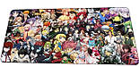 Великий килимок для мишки та клавіатури Anime Medley 900*400*4 мм, фото 5