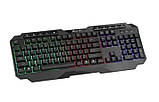 Дротова клавіатура XTRIKE ME KB-306 UA з підсвіткою (ENG/UKR), фото 6