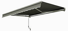 Маркіза для кафе навіс сірий Gutroof 400x300 см