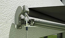 Маркіза для кафе навіс сірий Gutroof 400x300 см, фото 3