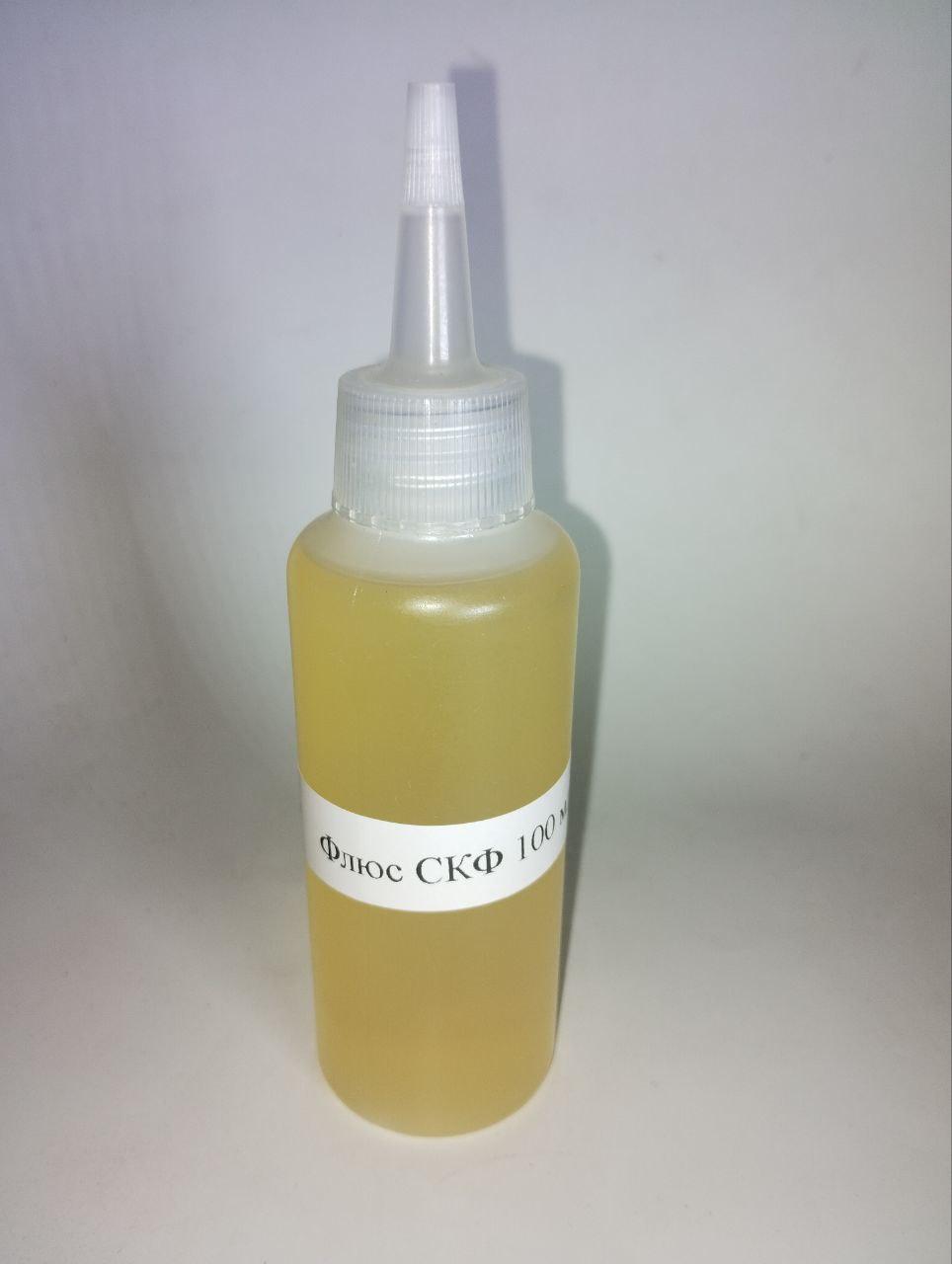 Флюс СКФ (спіртоканіфоль) 100 мл із дозатором