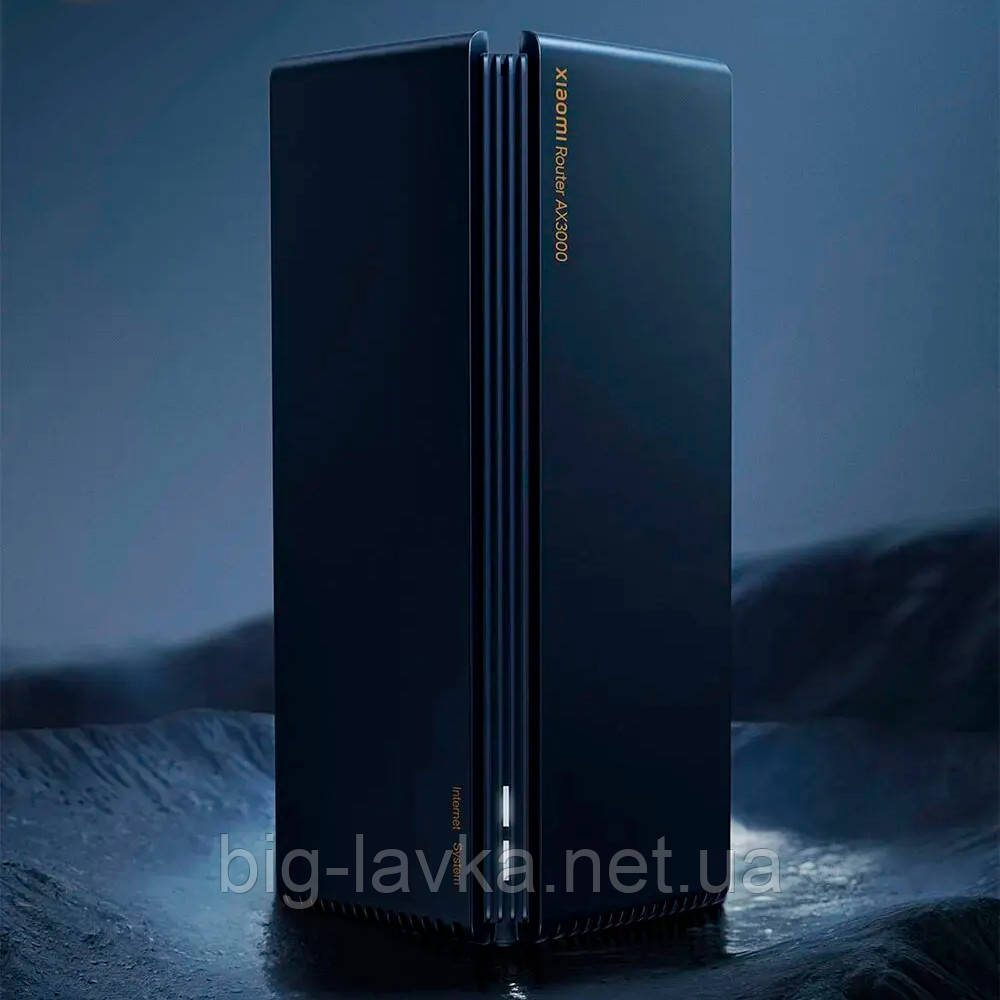 Маршрутизатор Xiaomi Mesh System AX3000 WIFI 6 до 2976 Мбіт/с Чорний