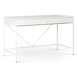 Письмовий стіл MEBEL ELITE ALLY, 123 см, Білий