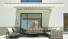 Маркіза терасна White/Taupe Gutroof 400x300 см, фото 2