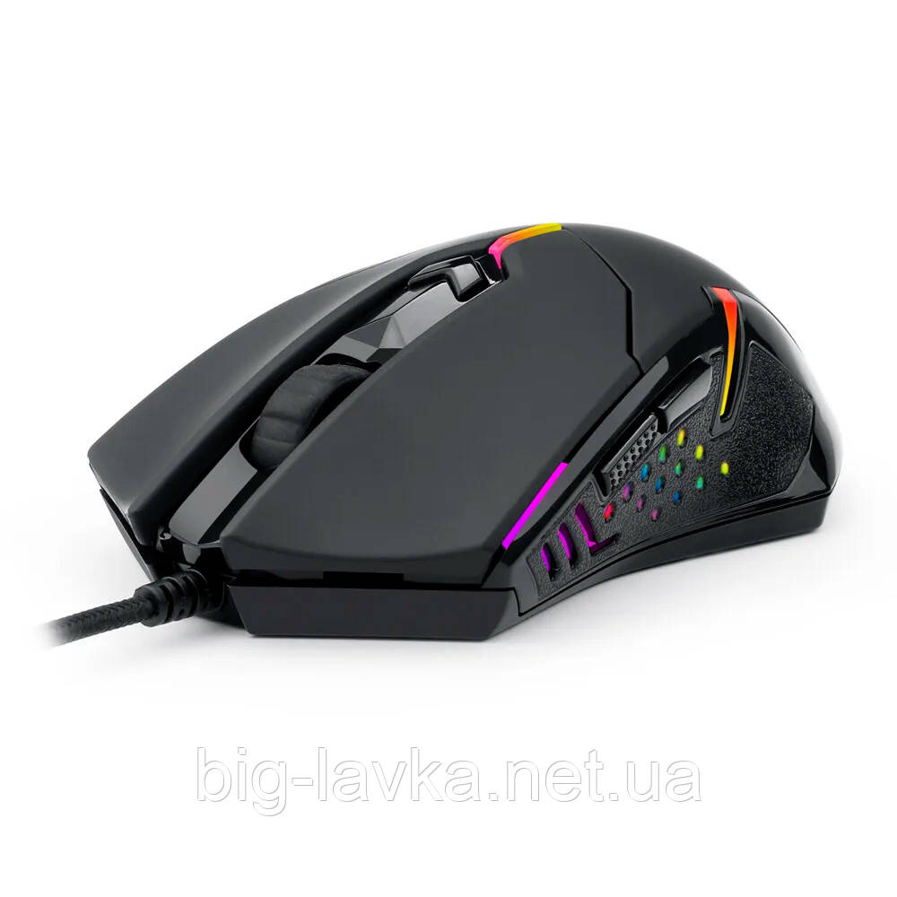 Миша ігрова Redragon M601 CENTROPHORUS з RGB-підсвічуванням  Чорний