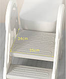 Драбинка Terrio “Helpy” Рожево-біла, фото 3