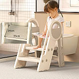 Драбинка Terrio “Helpy” Рожево-біла, фото 5