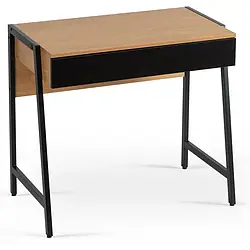 Письмовий стіл MEBEL ELITE MORI 84 см Дуб / Чорний