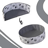 Сухий басейн Terrio “Monsy M” Сірий 100 х 30 см, фото 8