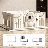 Дитячий манеж 2в1 Terrio “Cosmo M” 160х194 см, фото 3