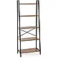 Стелаж MEBEL ELITE ERVA, горіх / чорний, фото 9