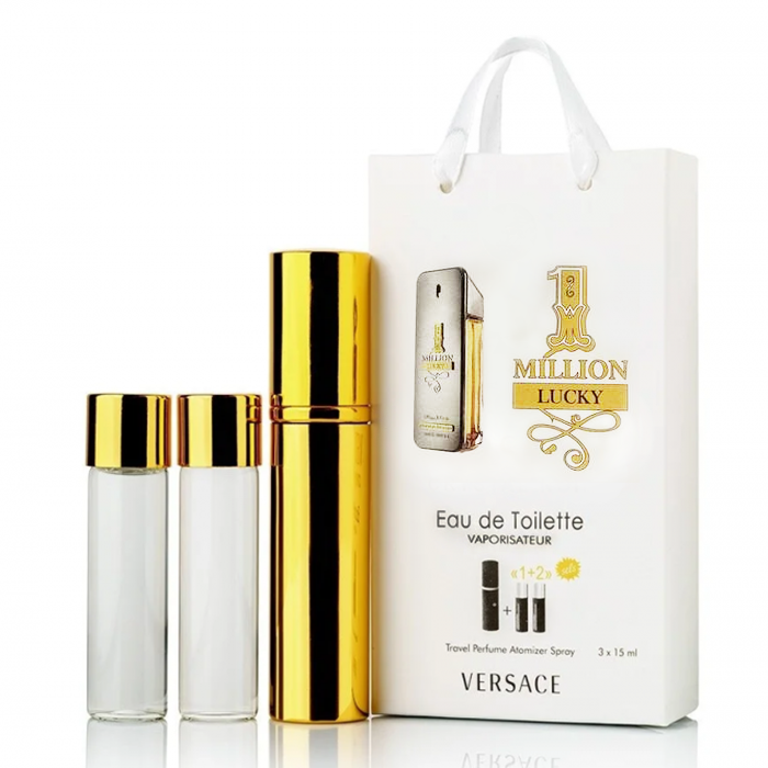 Парфум чоловічий Paco Rabanne 1 Million Lucky з феромонами 3х15 мл