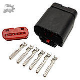 Роз'єм витратоміра повітря Mondeo 4 Ford 1438153-5 14381535 6C1112B579AA, фото 2