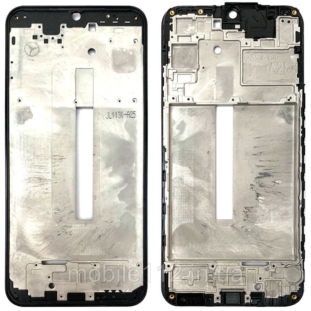 Рамка дисплея Samsung Galaxy A25 5G A256E (чорна), фото 1