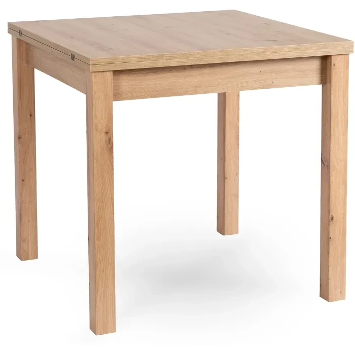 Стіл розкладний MEBEL ELITE MAX 80-160х80 см, дуб артизан, фото 1