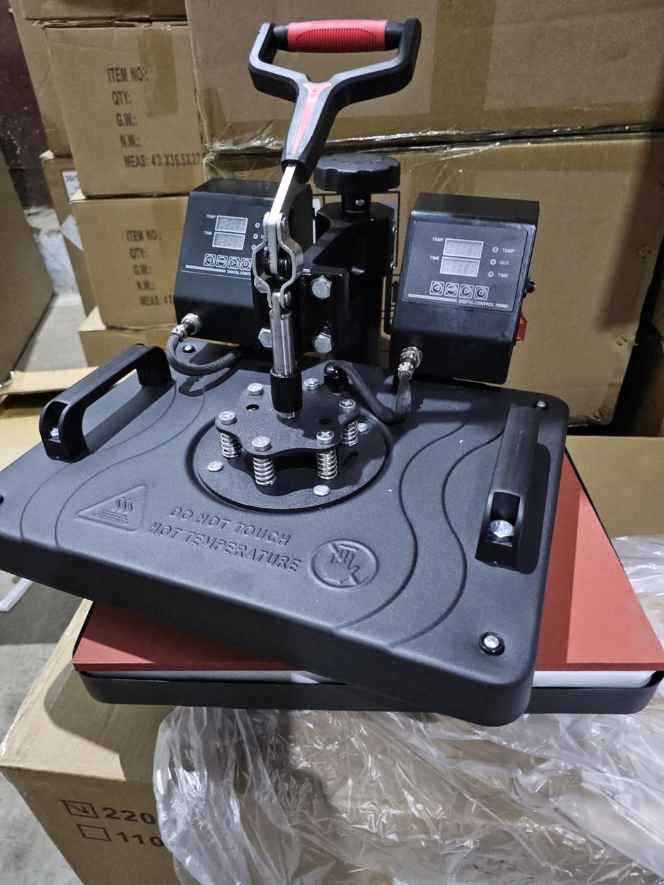 Термопрес планшетний 28x38 поворотний подвійний