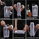 Форма пляшка для льоду складана, фото 6