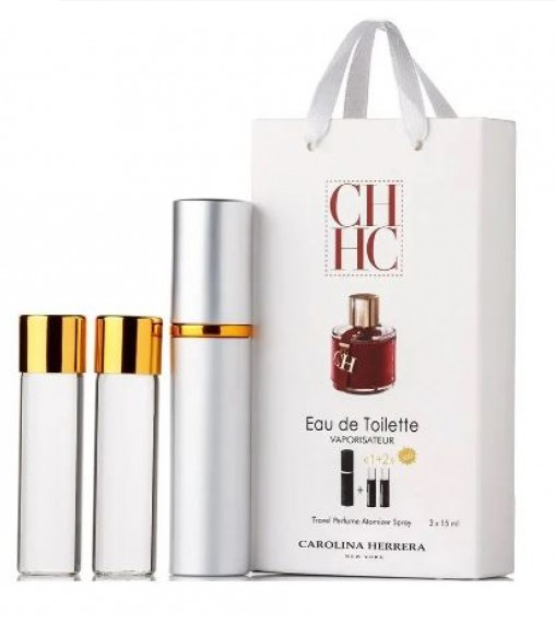 Парфуми жіночі Carolina Herrera CH з феромонами 3х15 мл
