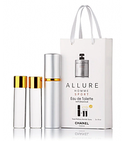 Парфум чоловічий Chanel Allure Homme Sport з феромонами 3х15 мл