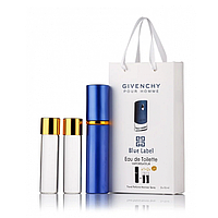 Парфум чоловічий Givenchy Blue Label з феромонами 3х15 мл