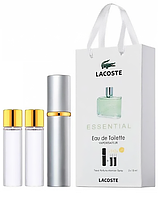 Парфум чоловічий Lacoste Essential з феромонами 3х15 мл