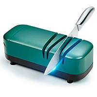 Електроточарка механічна для ножів та ножиць  Зелений