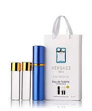 Парфуми чоловічі Versace Man Eau Fraiche з феромонами 3х15 мл