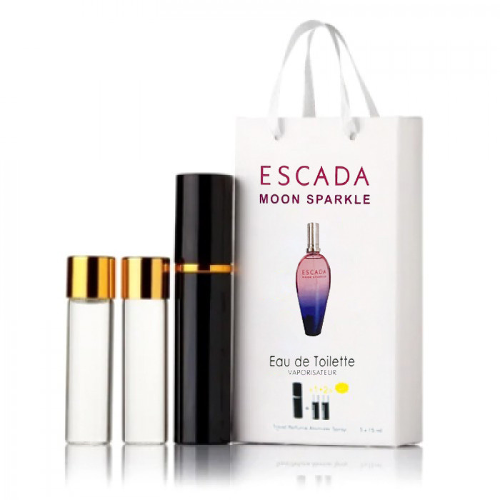 Мініпарфуми з феромонами жіночі EscadaMoon Sparkle 3х15 мл, фото 1