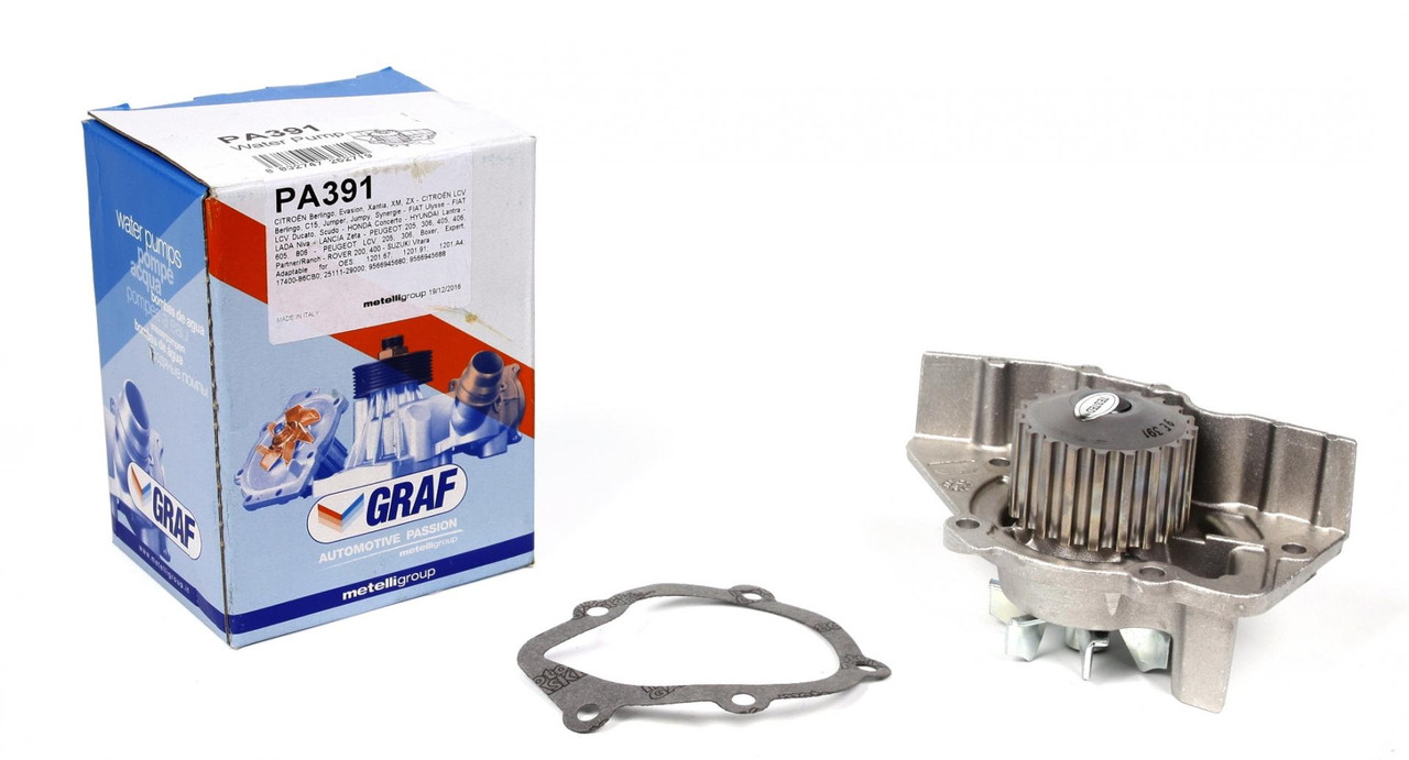 Водяна помпа на Fiat Ducato 230, Peugeot Boxer, Citroen Jumper (1994-2002) 1.9D/TD (1905), 71739137, 120191