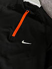 Спортивний рашгард чоловічий Nike з довгими рукавами для спорта бірки Чорна кофта найк на змійці для тренувань, фото 6