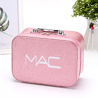 Косметичка-валіза для косметики Beauty shine рожева