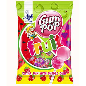 Льодяники Argo Gum Fruit Pop 144г 20шт/ящ, Польша