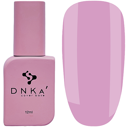 Каучукова база DNKa Cover Base №0027 Serious, 12 мл пило-рожева з фіолетовим підтоном, фото 1